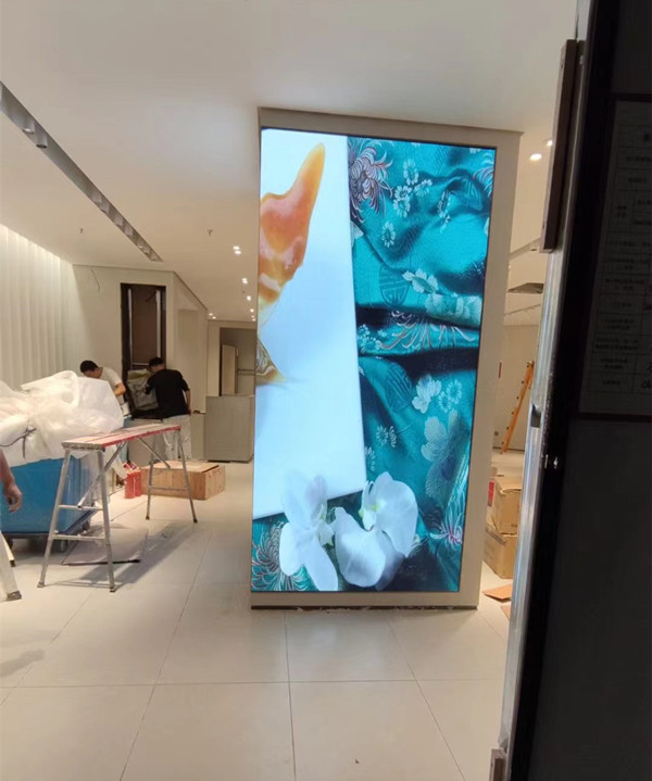 大邑商场门店转角LED显示屏